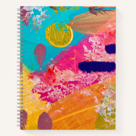 Notebook espiral feliz do dia a dia