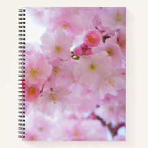 Notebook espiral florescente