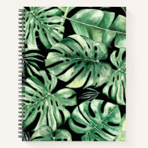 Notebook Espiral Monstera Leaf