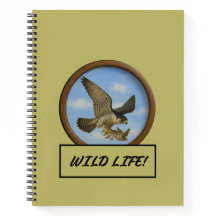 Notebook espiral Peregrine Falcon Dark Khaki