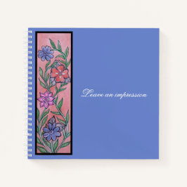 Notebook espiral personalizado de 8,5" x 8,5"