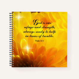 Notebook Espiral Psalm 46:1