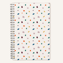 Notebook espiral Retro Terrazzo