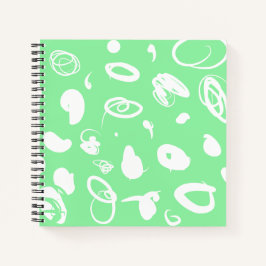 Notebook Espontâneo de design espiral