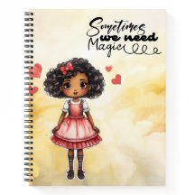 Notebook Feminino de Corte Magic