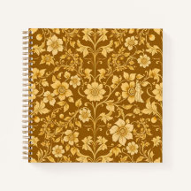 Notebook Floral Art Nouveau