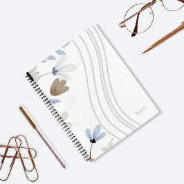Notebook Floral Spiral Bound