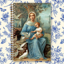 Notebook francês Blue Madonna