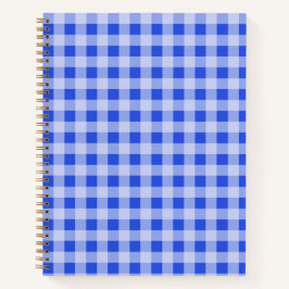 Notebook Gingham Azul