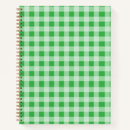 Notebook Gingham Verde