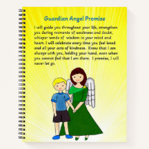 Notebook Guardian Angel Prayer