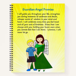 Notebook Guardian Angel Prayer