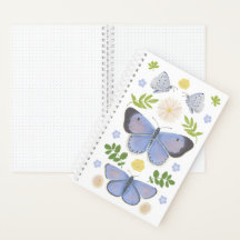 Notebook Holly Blue Butterfly