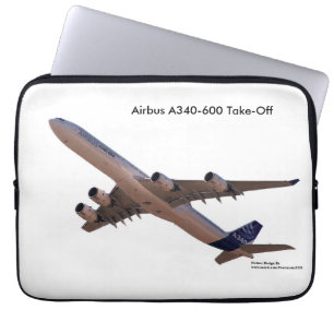 Notebook Imagem da aeronave para a Capa de neopreno