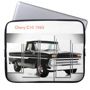 Notebook Imagem do carro clássico para a Capa do Neoprene