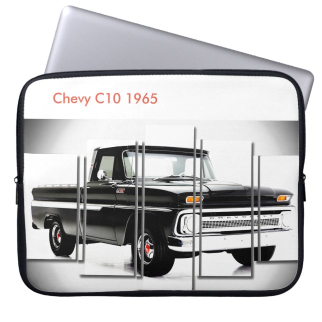 Notebook Imagem do carro clássico para a Capa do Neoprene (Frente)