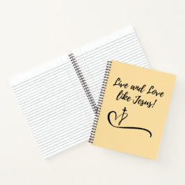 Notebook Jesus Spiral