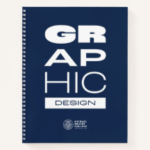 Notebook Kean MGC Graphic Design Spiral