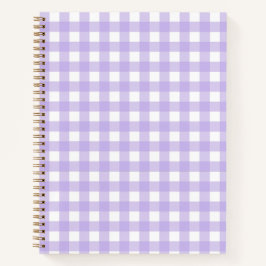 Notebook Lilac Gingham