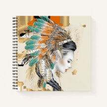 Notebook nativo americano personalizado