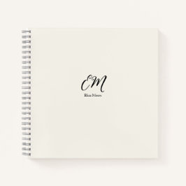 Notebook neutro de tendências