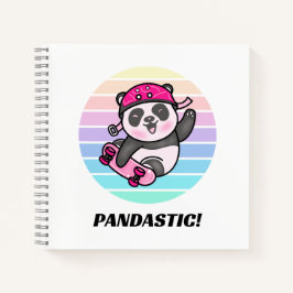 Notebook Pandástico Pun