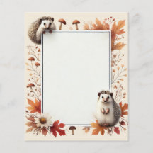 Notebook Personalizado de Outono