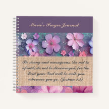 Notebook Personalizado - Flores Coloridas