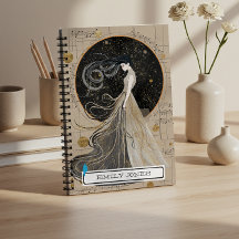 Notebook Personalizado por Mulher Cosmica Celestia