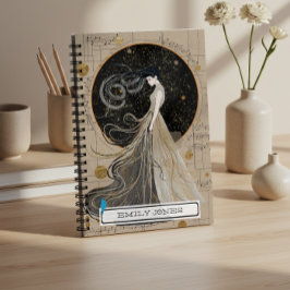 Notebook Personalizado por Mulher Cosmica Celestia