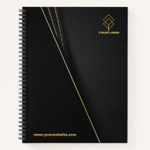 Notebook personalizável - Adicione seu logotipo e