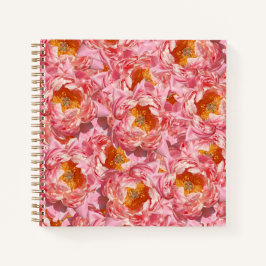 Notebook Pink Peony