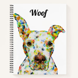 Notebook Pitbull de 8,5" x 11"