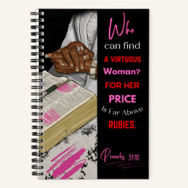 Notebook Proverbs 31 para mulheres