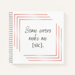 Notebook Quic Square de Alguns Erros