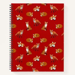 Notebook Red Fox Family 8,5 × 11