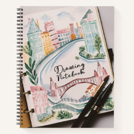 Notebook Spiral Sketchbook - para estudante