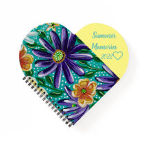 Notebook Summer Mountain Fields