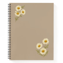 Notebook Vintage Daisy | De volta aos Camaradas da