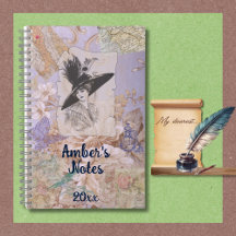 Notebook Vintage no tempo