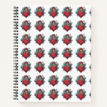 Notebooks com tatuagem clássica: Heart & Cupid Edi