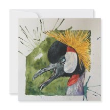 Notecard do estilo cartão postal Crane escandaliza