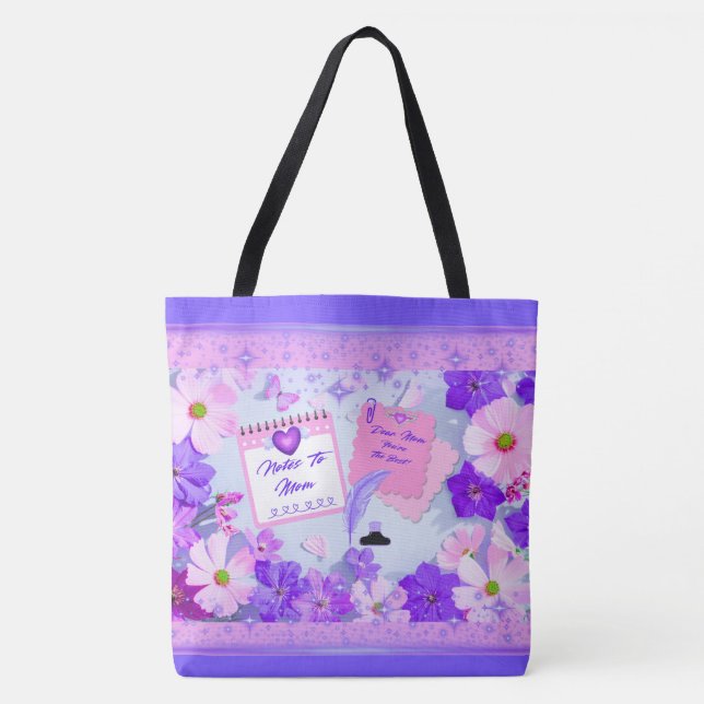 Notes To Mom Tote Bag (Frente)