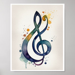 Notícias musicais entusiastas da Poster Wall Art