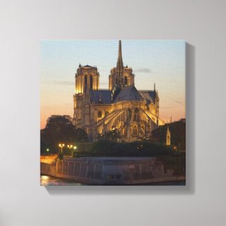 Notre Dame Paris Stretch Canvas Print