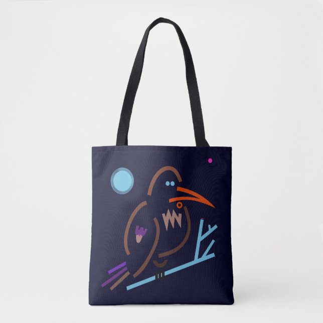 Noturnale Modern Art Tote Bag - Smilelines (Frente)