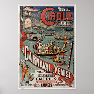Nouveau Cirque: Poster do Carnaval francês