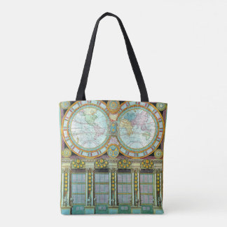 Nouveau Monde Classic Map Tote Bag