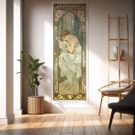 Nouveau Poster Set 1/4, de Mucha<br><div class="desc">Traga um toque de elegância Art Nouveau para sua casa com este conjunto de quatro painéis decorativos de Alphonse Mucha. Originalmente publicado em 1899 por F. Champenois, em Paris, cada painel representa uma época diferente do dia, com o "Descanso Noturno" oferecendo uma cena tranquila de uma mulher dormindo em um...</div>