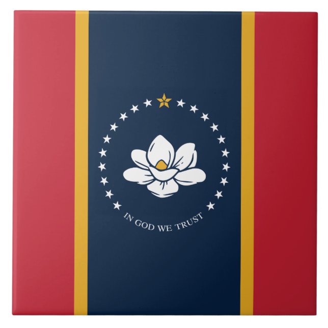 Nova bandeira do Mississípi (Frente)